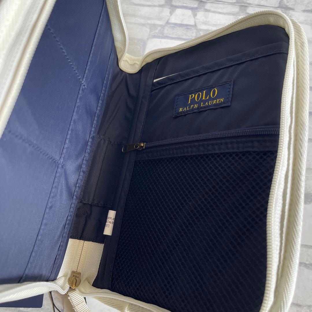 ラルフローレン Polo Ralph Lauren 母子手帳 ケース ホワイト