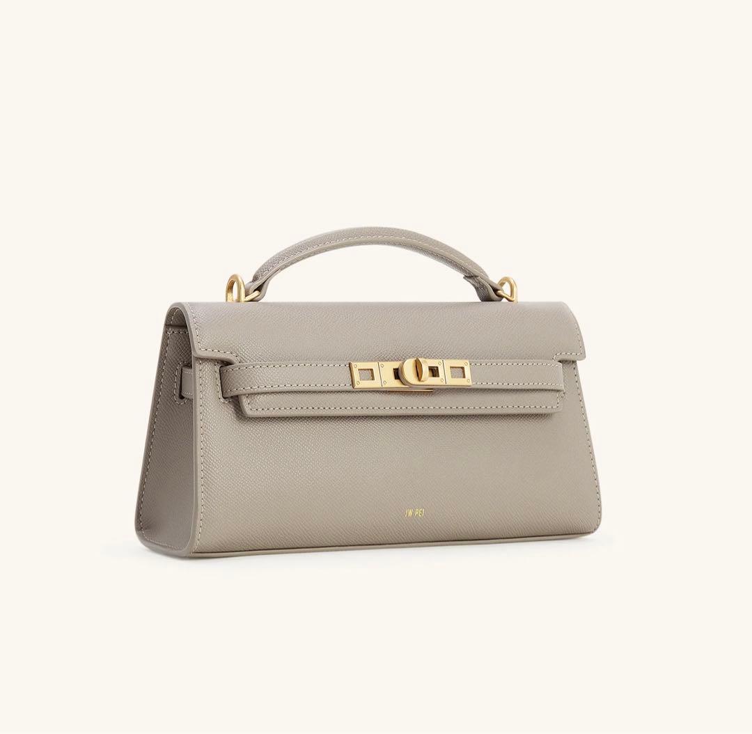 JW PEI noor トップハンドルバッグ エレファントグレー