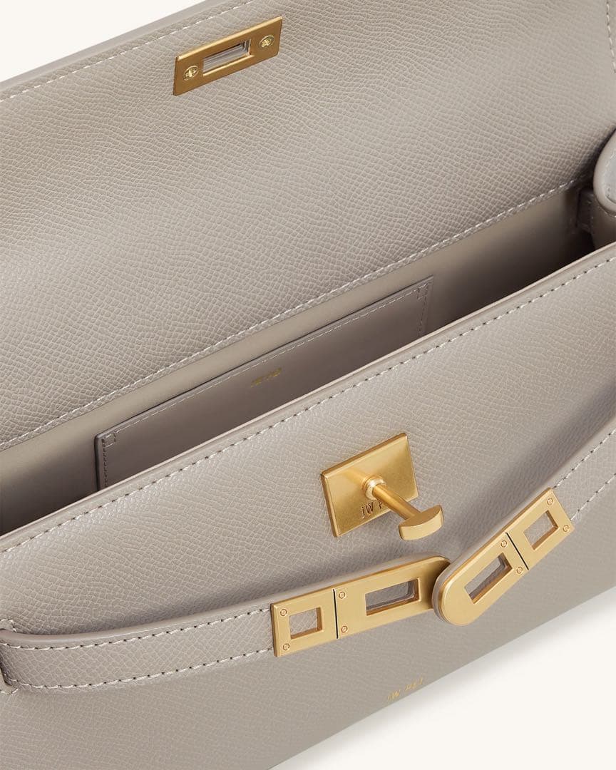 JW PEI noor トップハンドルバッグ エレファントグレー