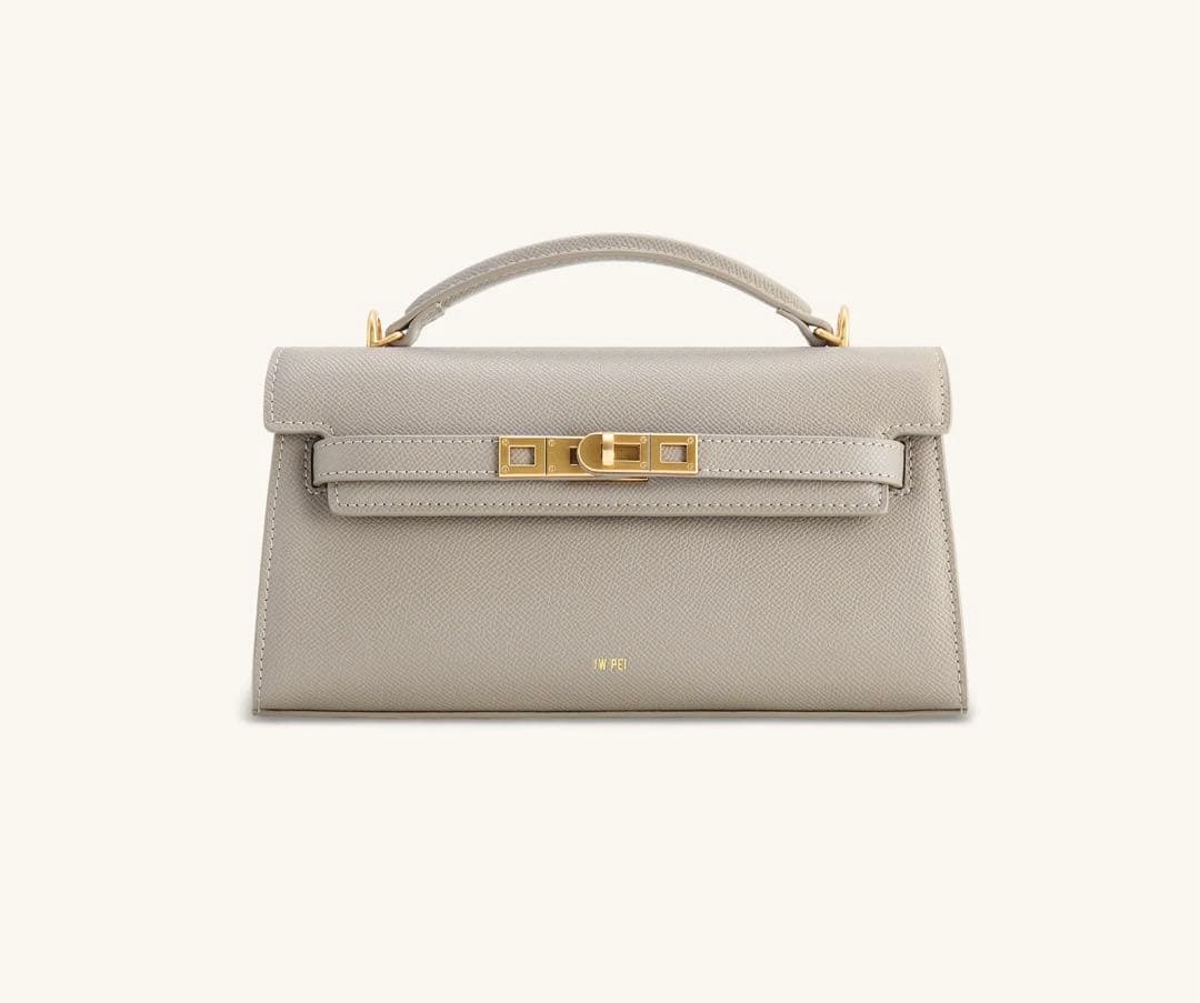 JW PEI noor トップハンドルバッグ エレファントグレー