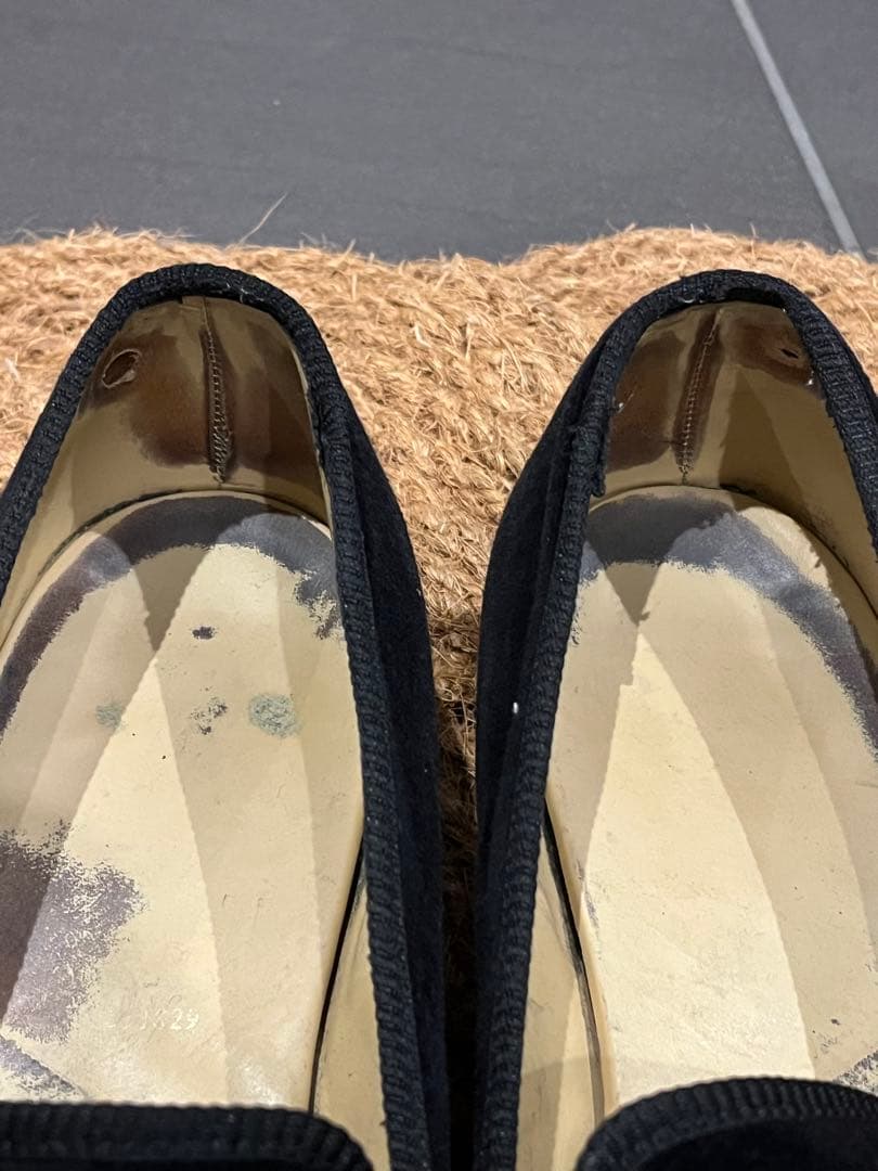 Tricker'sスリッポン FLEURDELYSベルベット