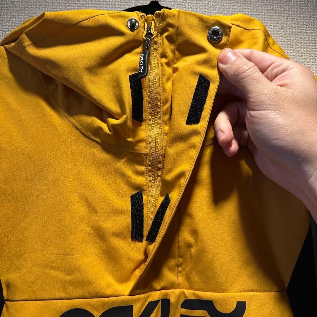 OAKLEY スノーボードジャケット ブラックイエロー XL