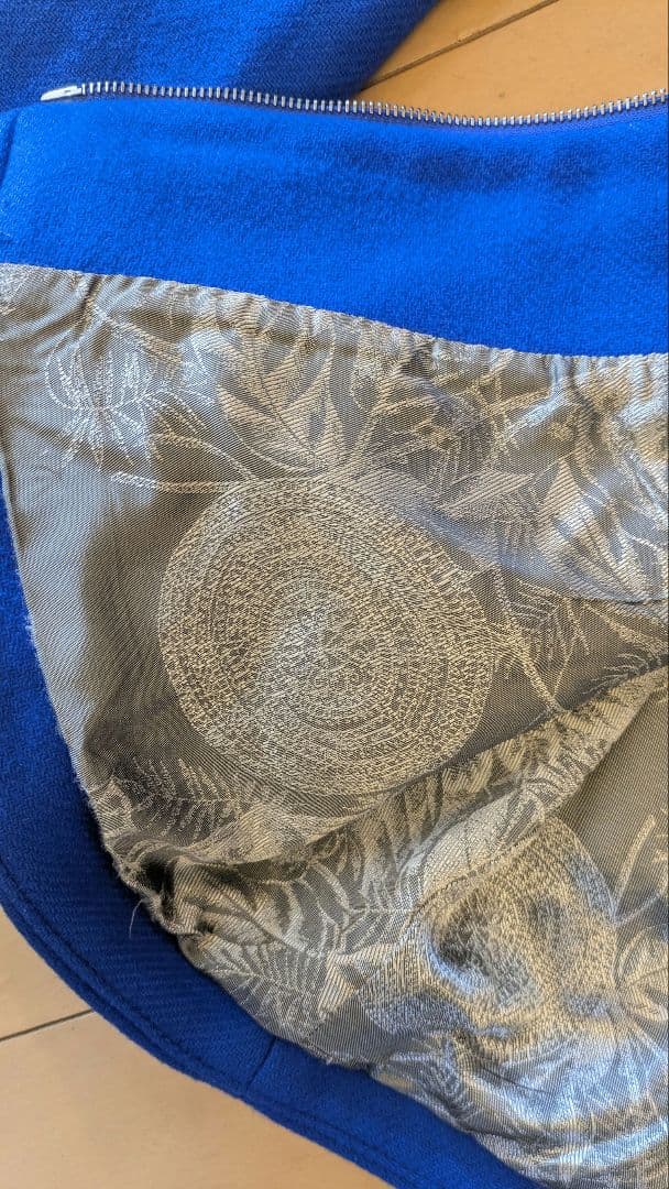 Desigual チェスターコート 青 38 クリスチャンラクロワ コラボ