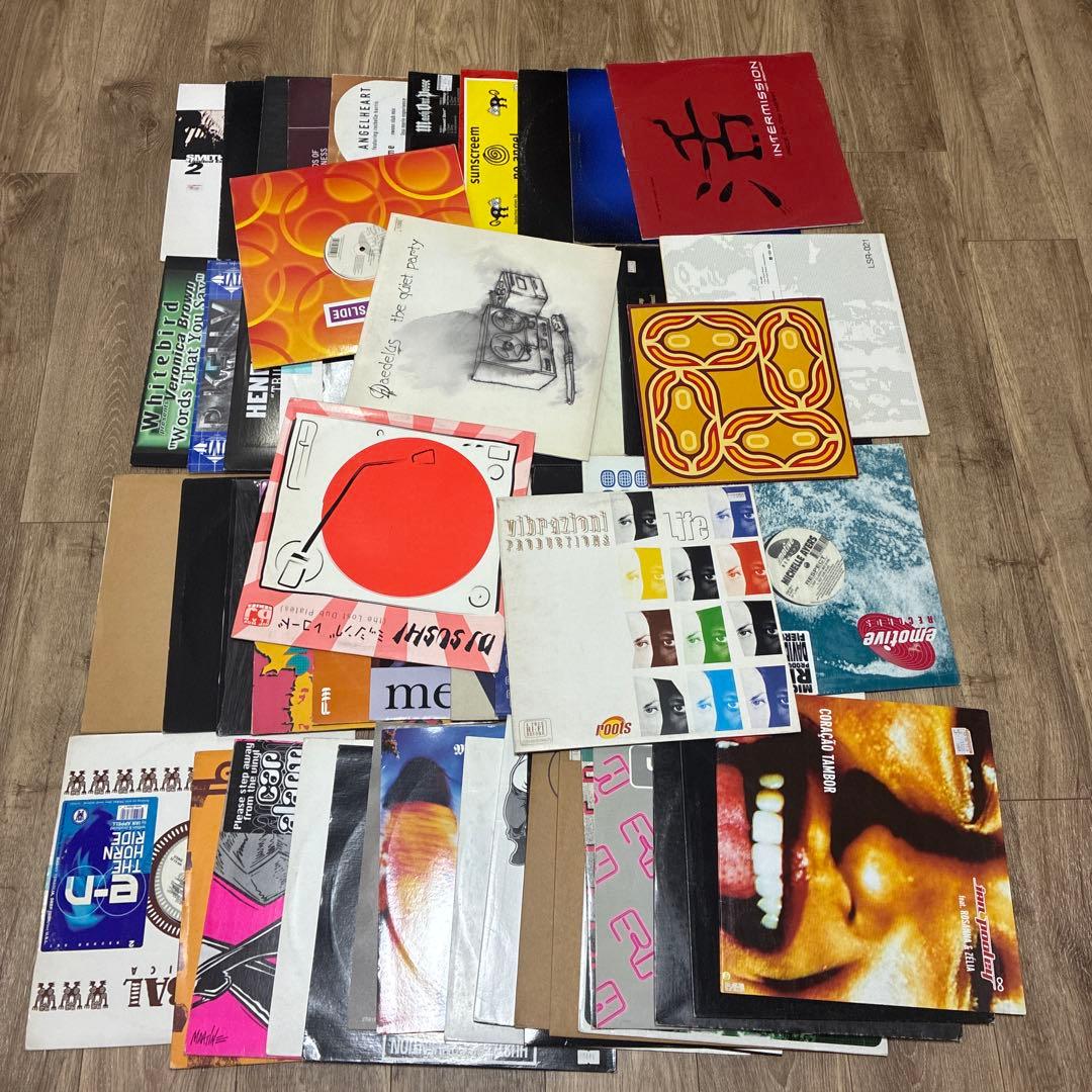 レコード　まとめ売り　HIPHOP R&B ハウス　オールジャンル　50枚+α