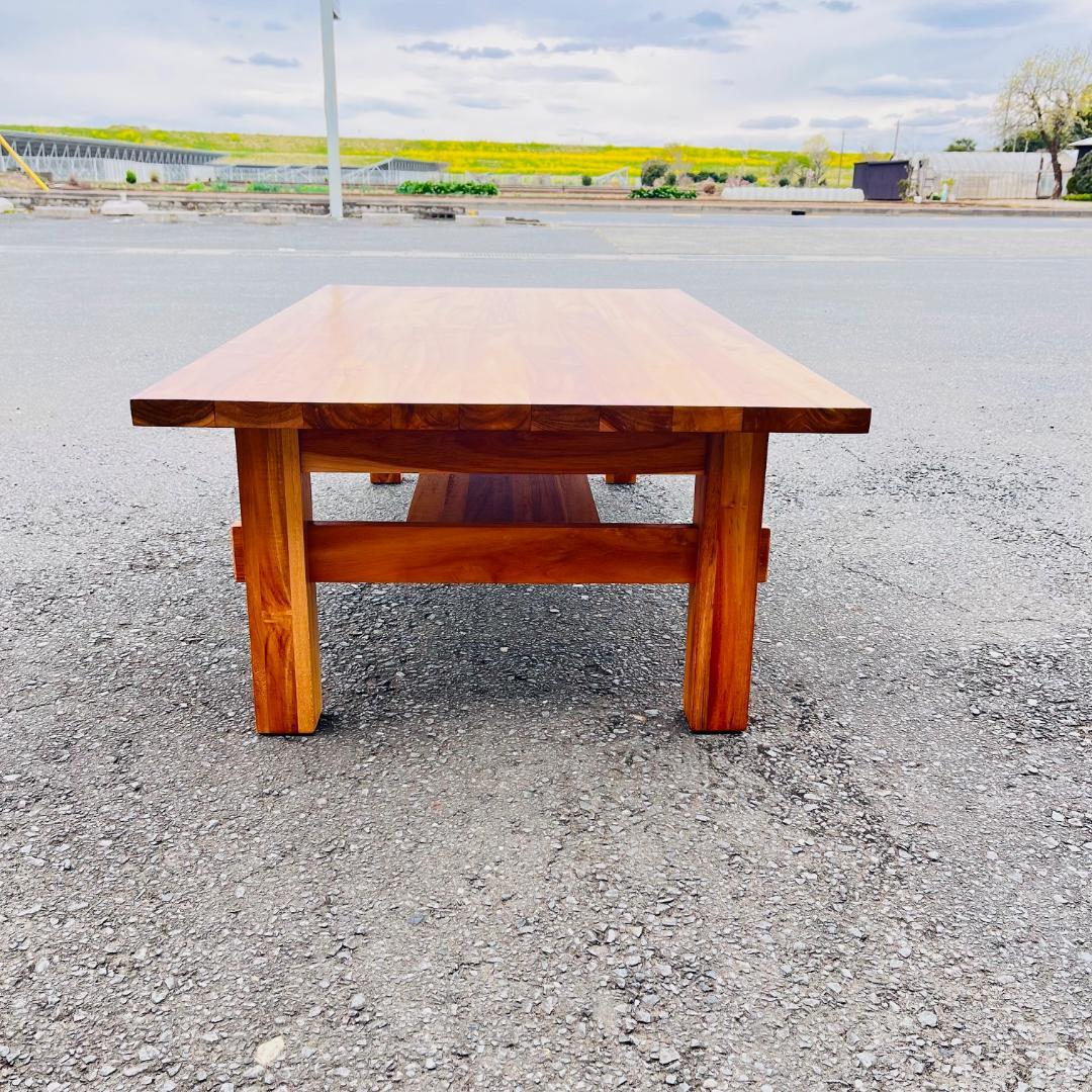 【廃盤品 希少！】unico ローテーブル BREATH W1200