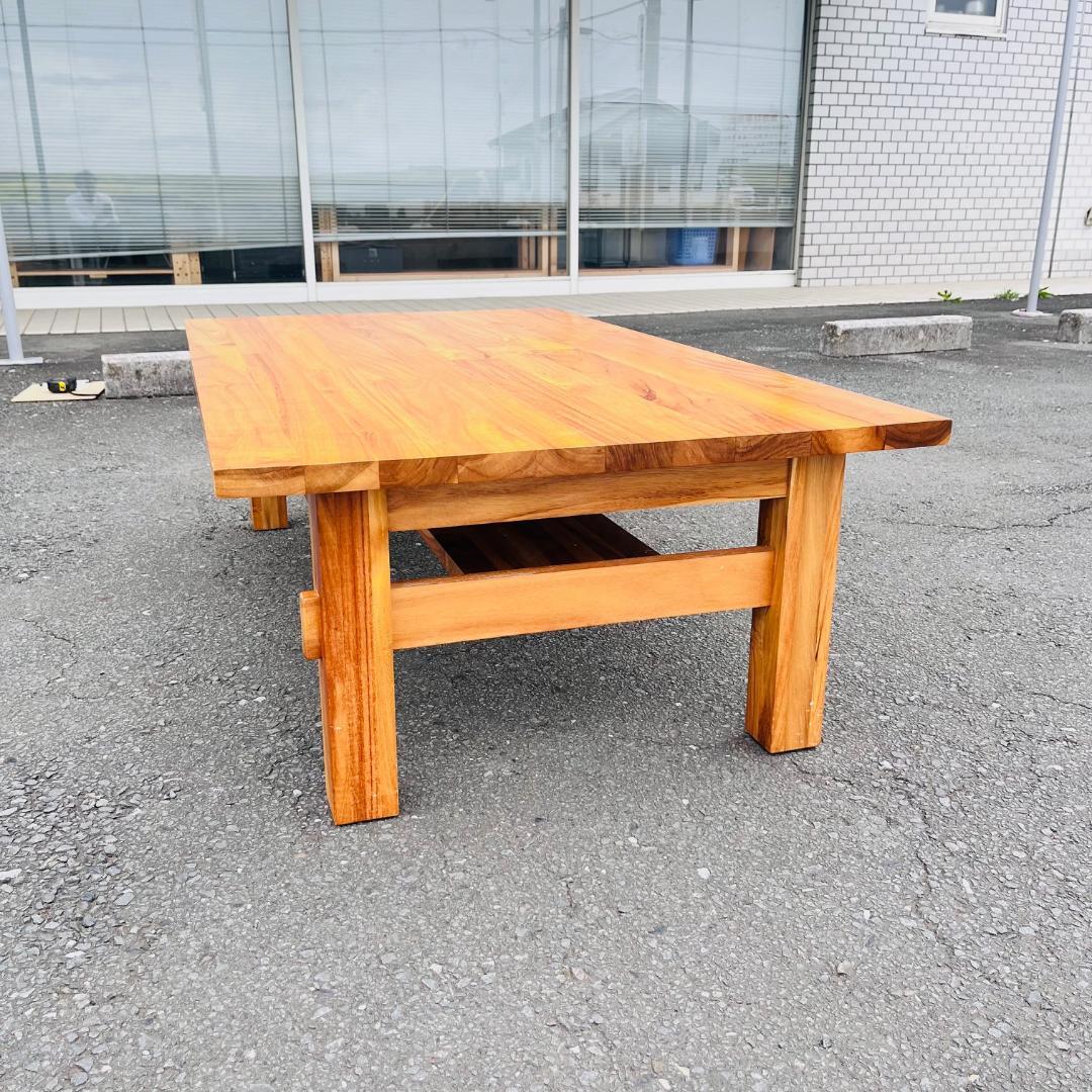 【廃盤品 希少！】unico ローテーブル BREATH W1200