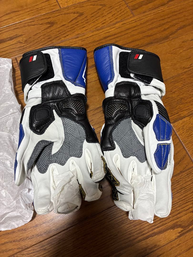 試着程度　K-5333 クシタニ　GPVグローブⅡ　XSサイズ　ブルー