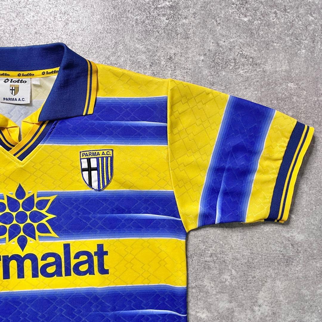 【正規品1998-99 LOTTO Parma  shirt】