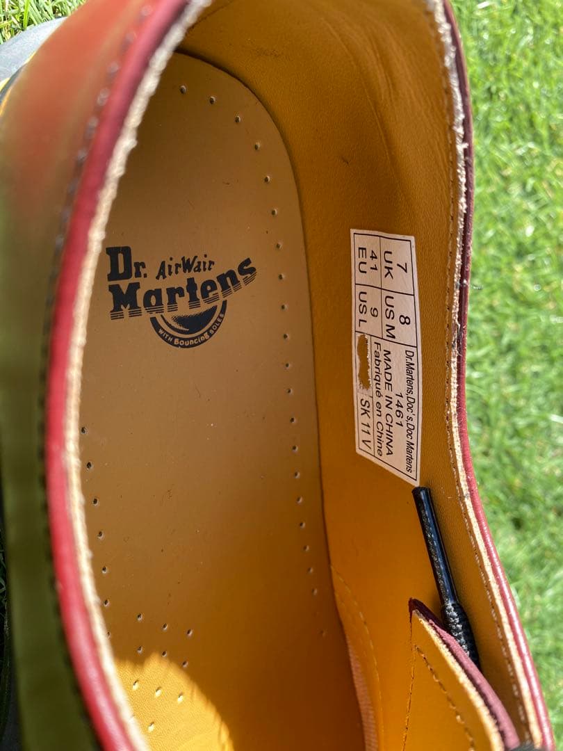 バーガンディ レザー ドレスシューズ