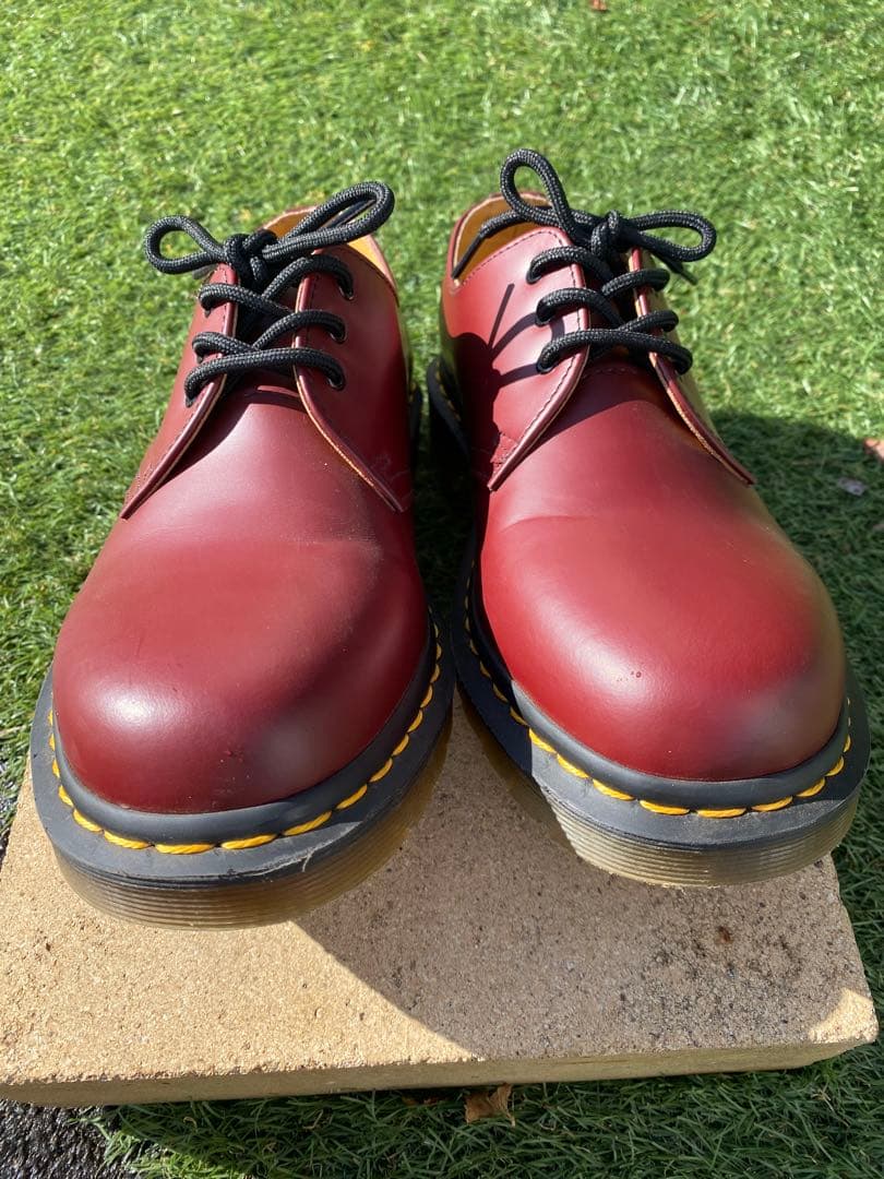 バーガンディ レザー ドレスシューズ