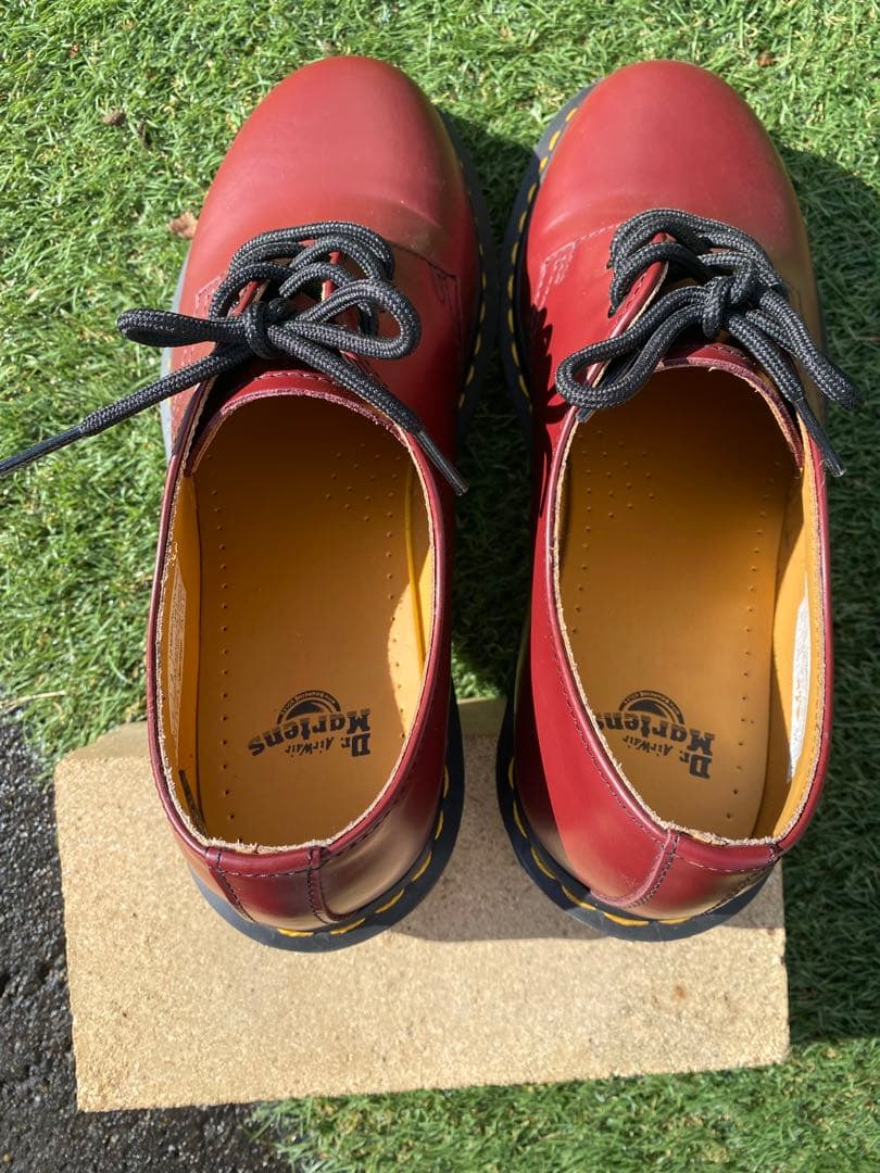 バーガンディ レザー ドレスシューズ