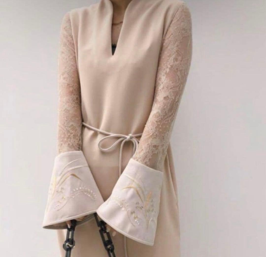 mame kurogouchi 20ss 刺繍　レース　2020ss