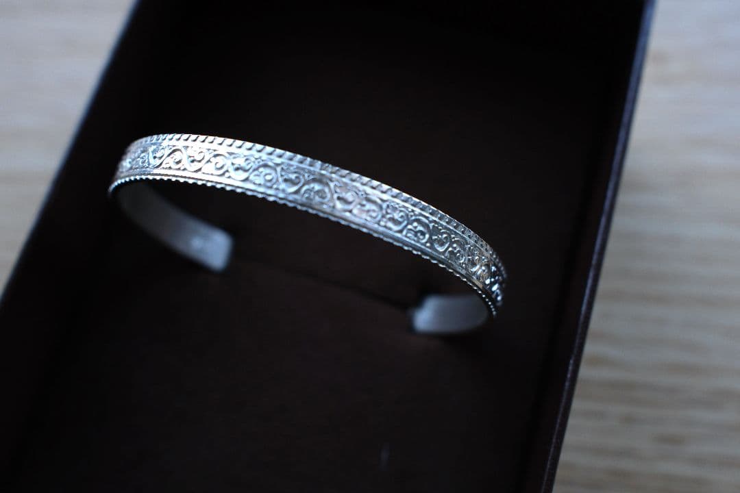 agete　シルバーバングル