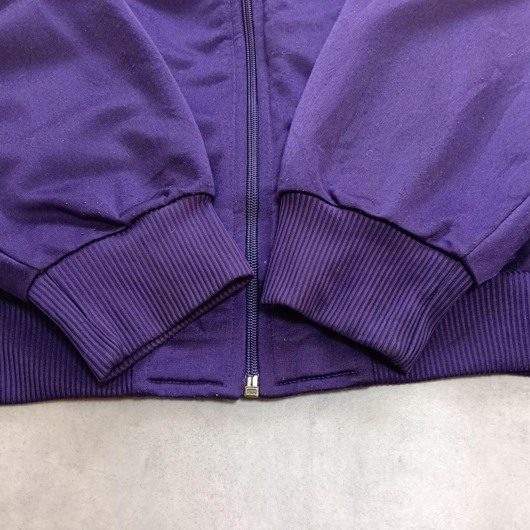ヴィンテージアディダス古着adidasトラックジャケットジャージパープルM219