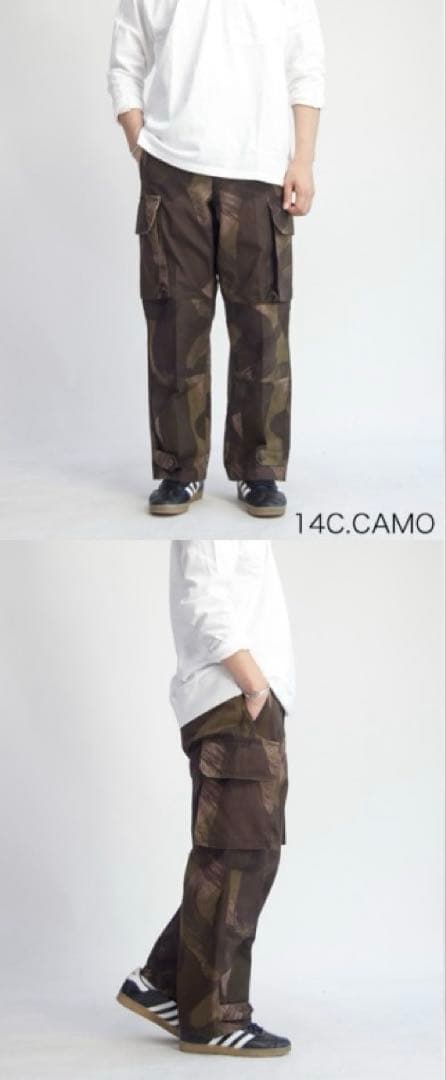 F.O.B FACTORY 日本製 M-47 ブラッシュカモ パンツ 23