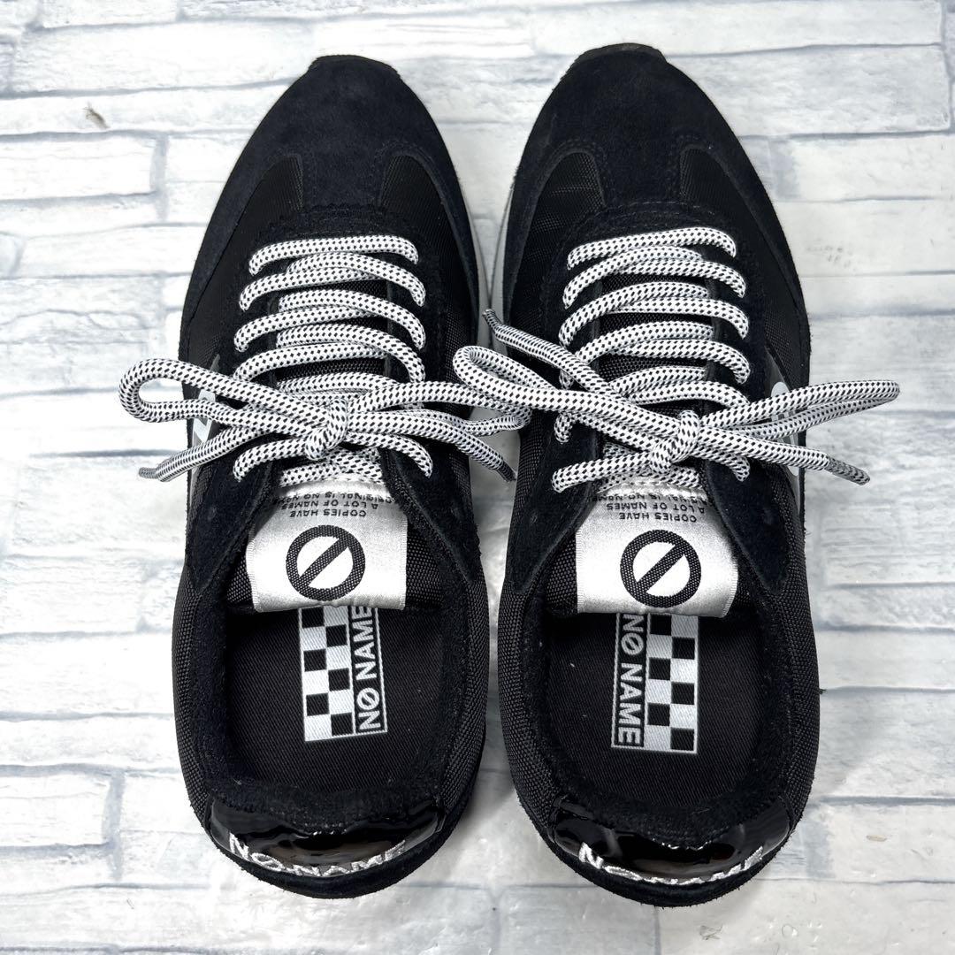 ✨美品✨ノーネーム 厚底スニーカー フレックスジョガー ブラック 23cm