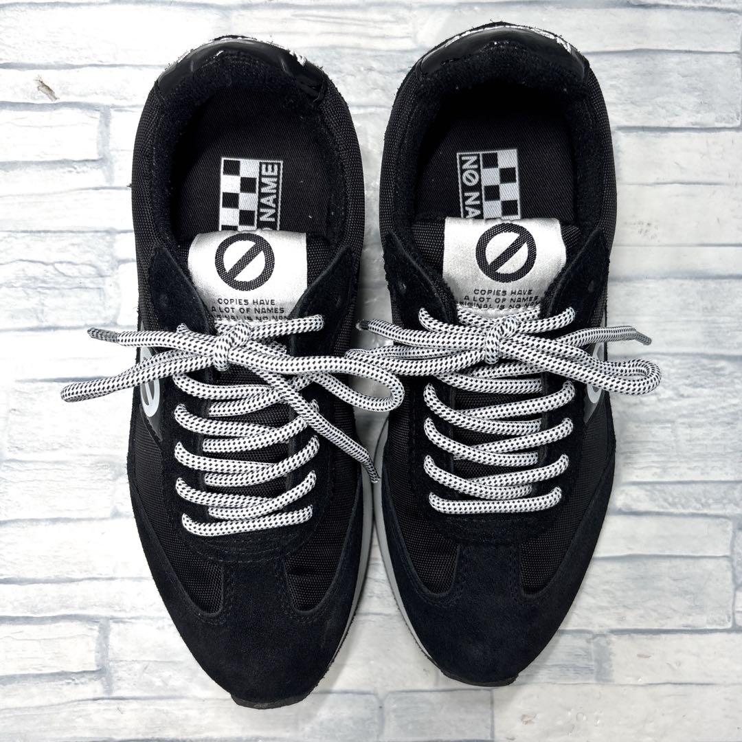 ✨美品✨ノーネーム 厚底スニーカー フレックスジョガー ブラック 23cm