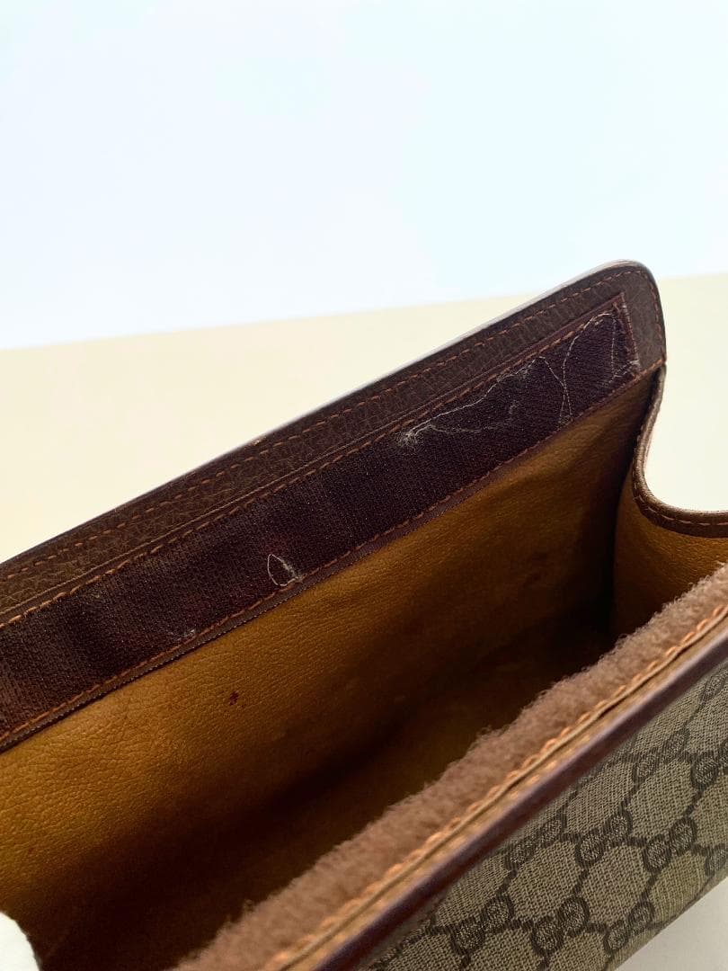 GUCCI グッチ セカンドバッグ シェリーラインクラッチバッグ GGオールド