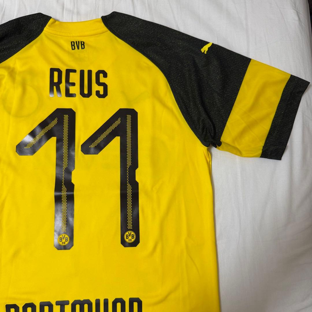 【新品未使用タグ付】ドルトムント マルコ・ロイス 18/19 ホームユニフォーム