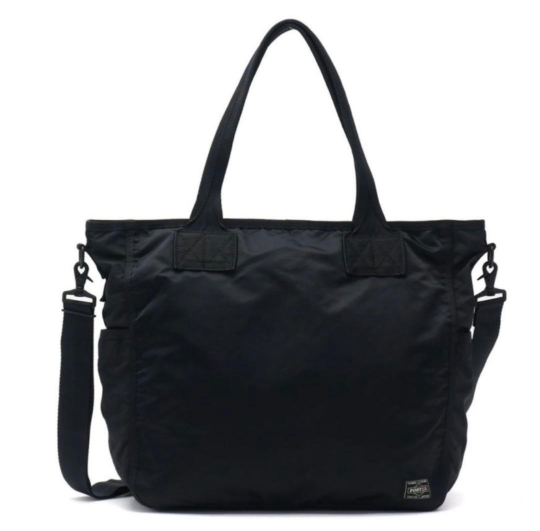 けい様　ポーター フレーム 2WAYトートバッグ 690-17845 ブラック