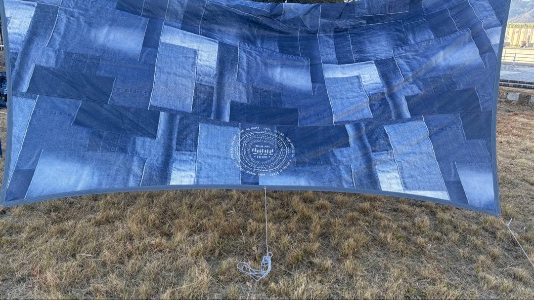 簡単設営‼️Coleman ヘキサタープ （デニム）　即決のみ多少価格交渉可！！