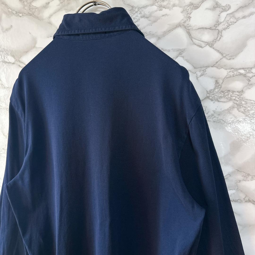 Ralph Lauren コットン 長袖ポロシャツ Sサイズ パープルレーベル
