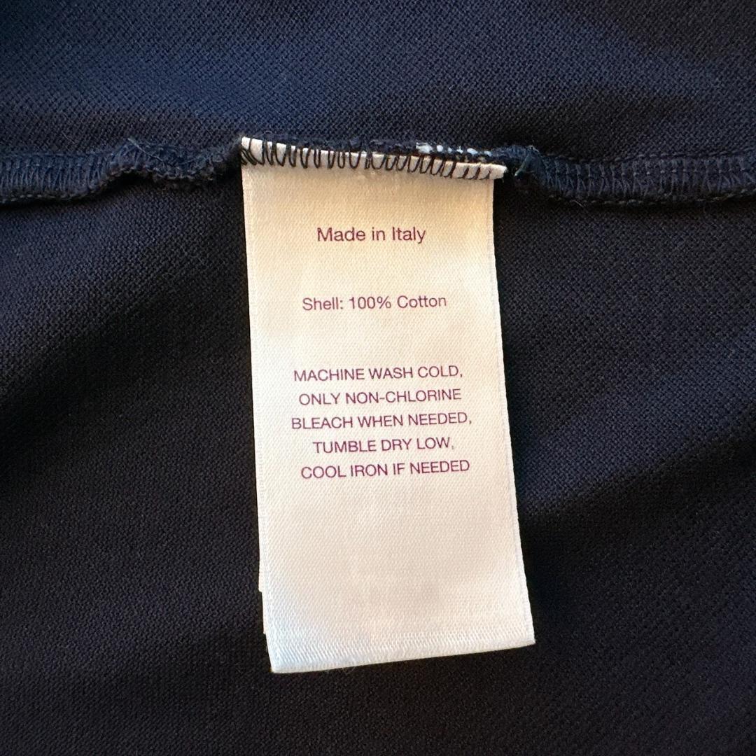 Ralph Lauren コットン 長袖ポロシャツ Sサイズ パープルレーベル