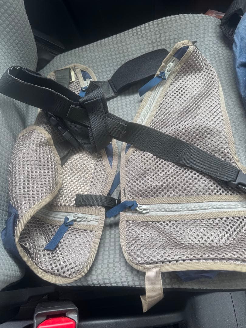 Patagonia ネイビー フィッシングベスト　2way 希少　アメリカ製