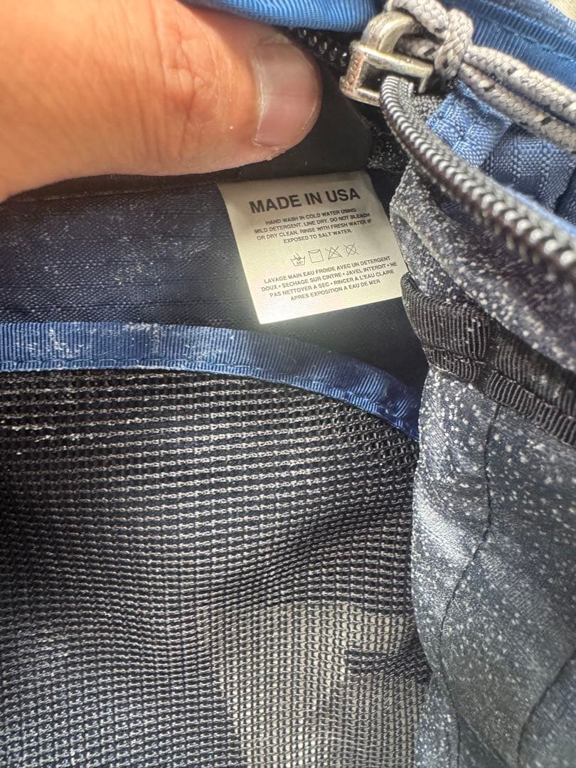 Patagonia ネイビー フィッシングベスト　2way 希少　アメリカ製