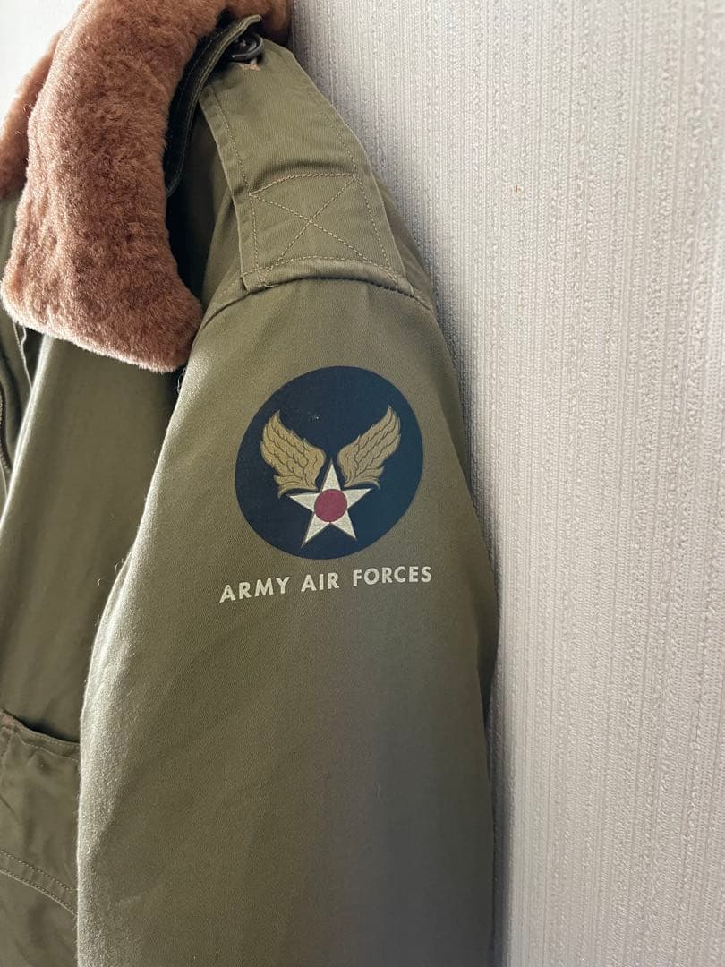 y*a様 バズリクソンズ　TYPE B-10 ミリタリージャケットサイズ38 ⚠