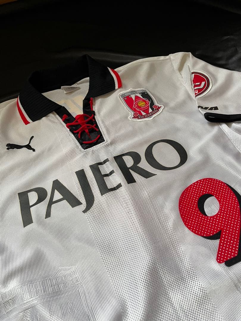 【美品/希少】2002年 浦和レッズ アウェイ ユニフォーム NO.9 S-M