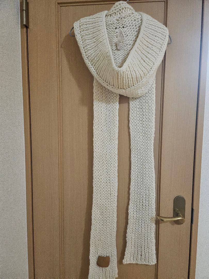 ヴィヴィアンウエストウッド　 ニットフード付きマフラー