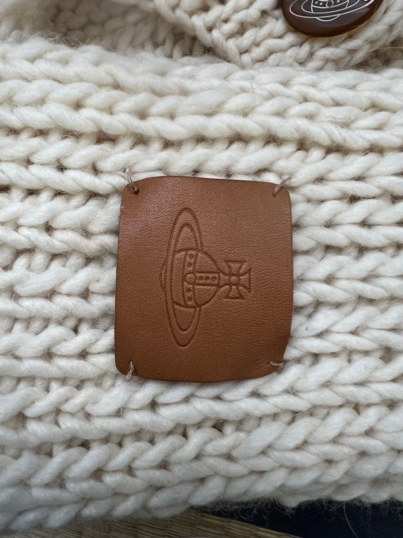 ヴィヴィアンウエストウッド　 ニットフード付きマフラー