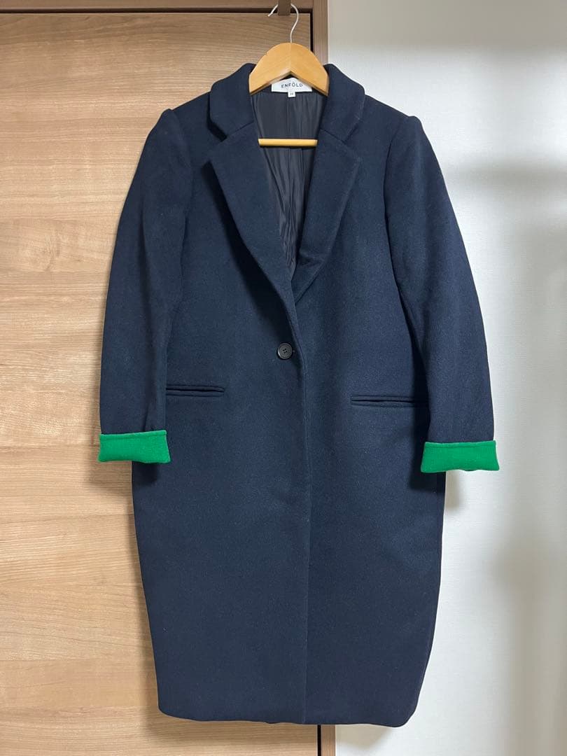 ENFOLD／ウールリバーチェスターコート