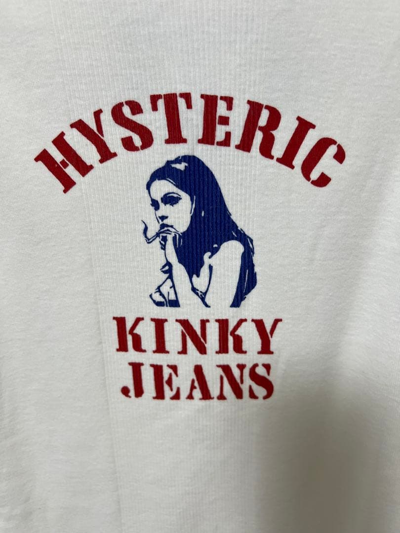 ヒステリックグラマー タンクトップ ホワイト　値引き◯