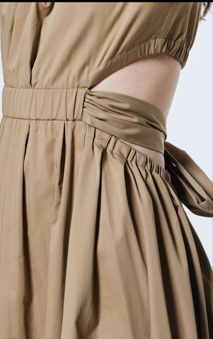 今期新作☆ダブルスタンダードクロージング☆Sov.☆パフスリーブワンピース