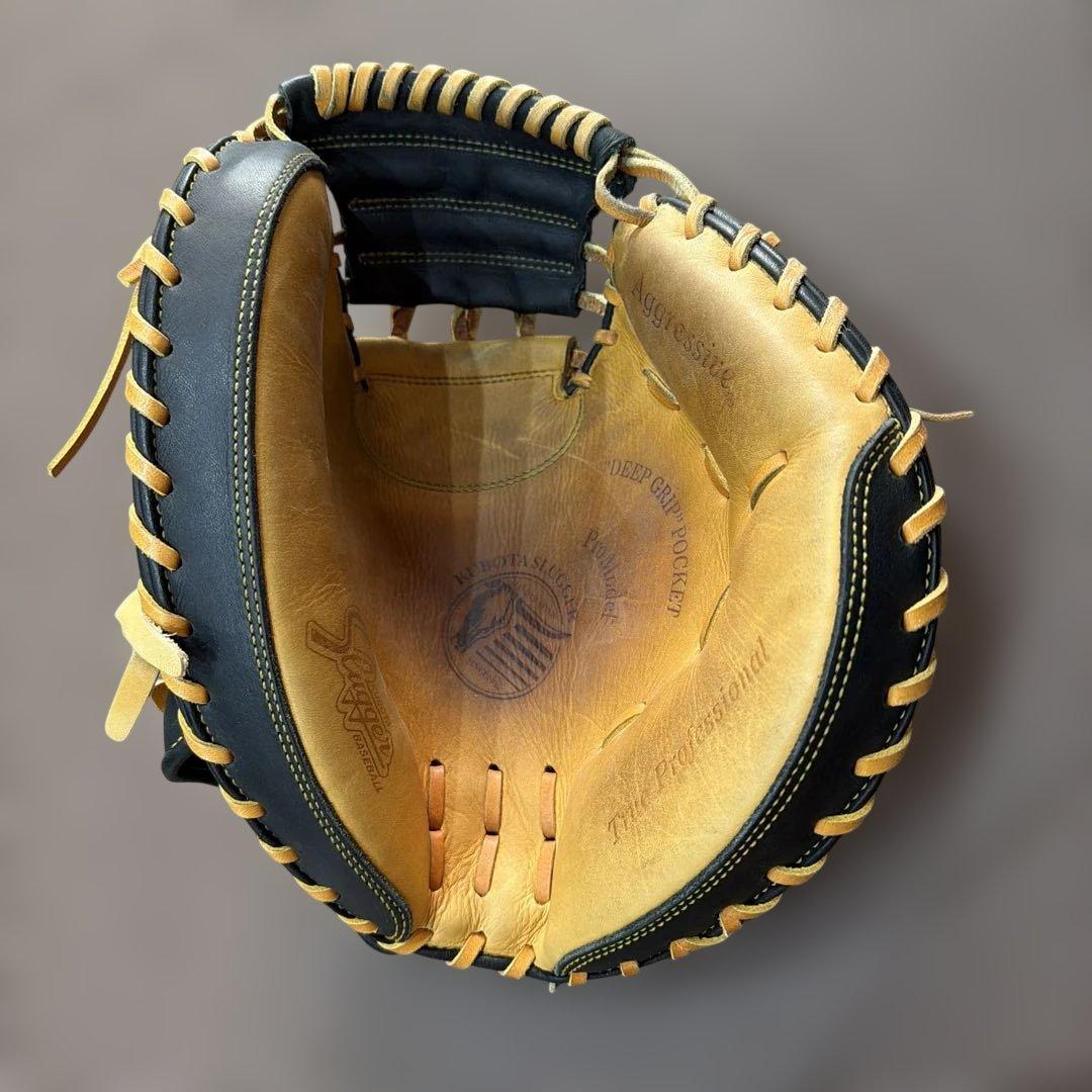 久保田スラッガー 一般軟式 捕手用 右投げ キャッチャーミット グローブ