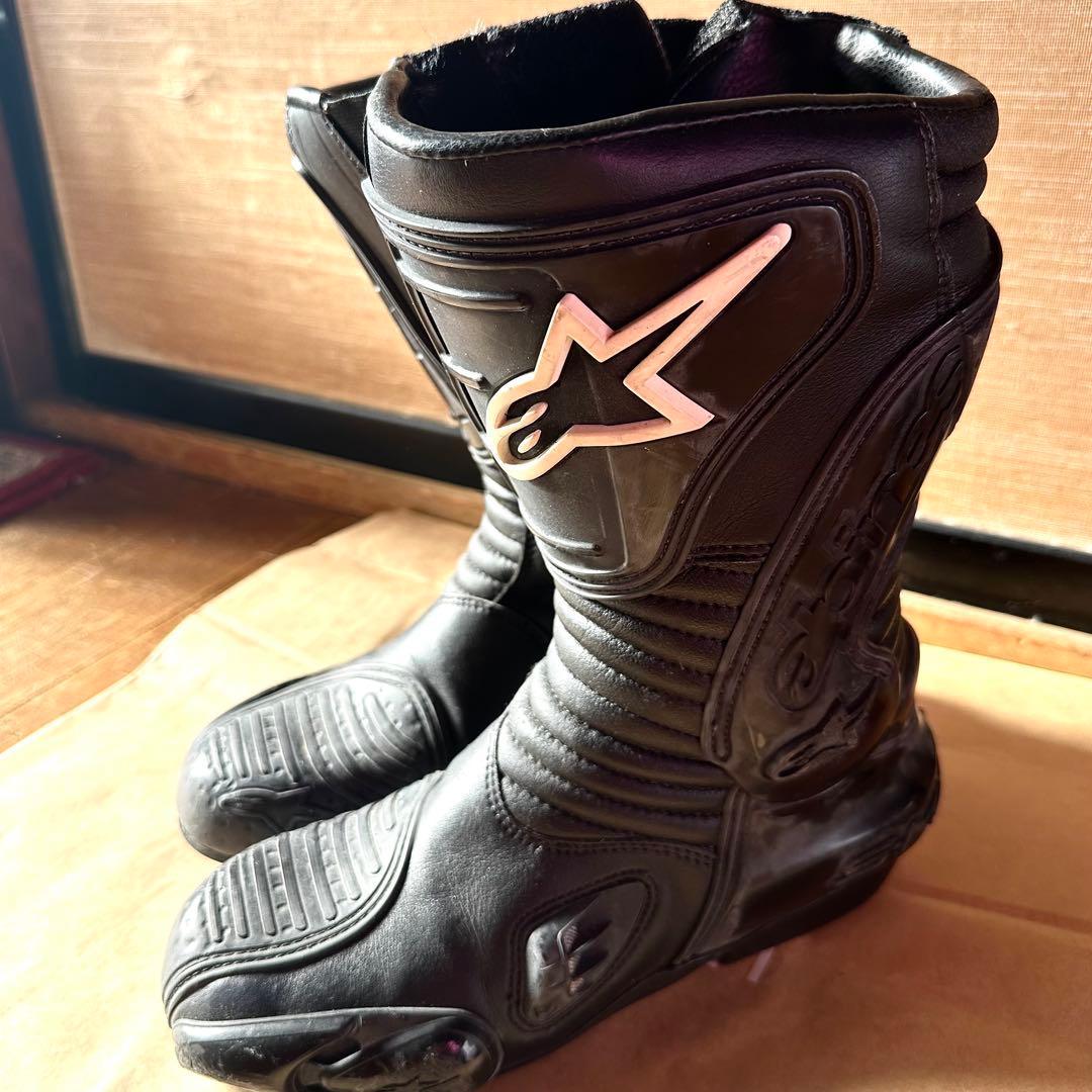 【Alpinestars バイクブーツ ブラック 41】値下げ交渉可‼️