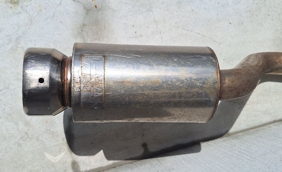 【かずぴー】L175,375,575系共通 BLITZステンレスマフラー