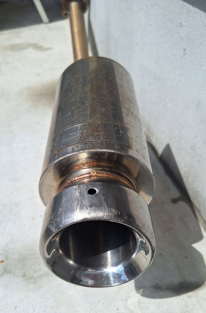 【かずぴー】L175,375,575系共通 BLITZステンレスマフラー