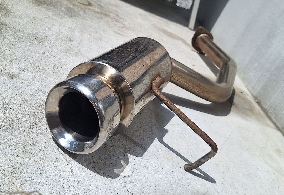 【かずぴー】L175,375,575系共通 BLITZステンレスマフラー