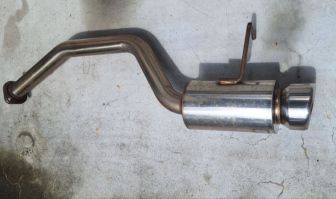 【かずぴー】L175,375,575系共通 BLITZステンレスマフラー