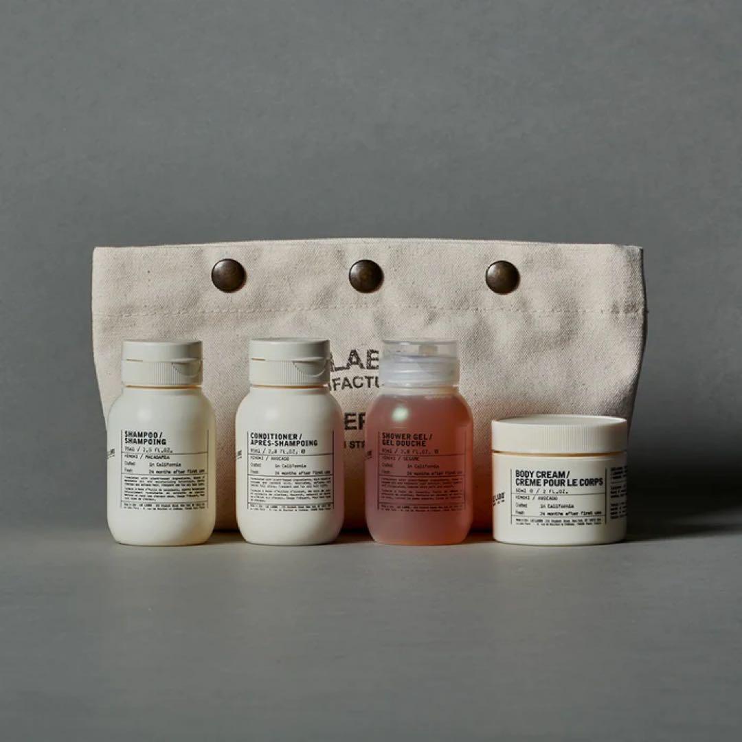 【未開封】【巾着付】LE LABO トラベルセット+リップバーム