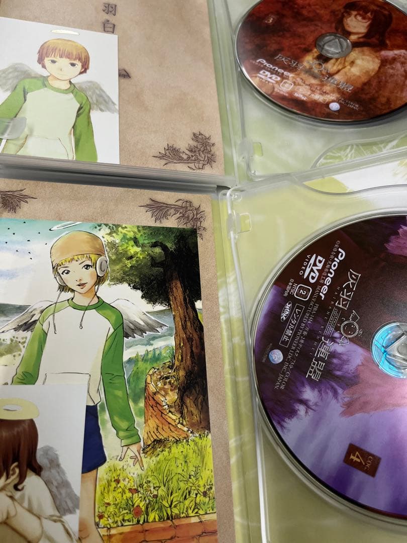 アニメDVD 灰羽連盟 収納BOX付き　初回限定版全5巻セット