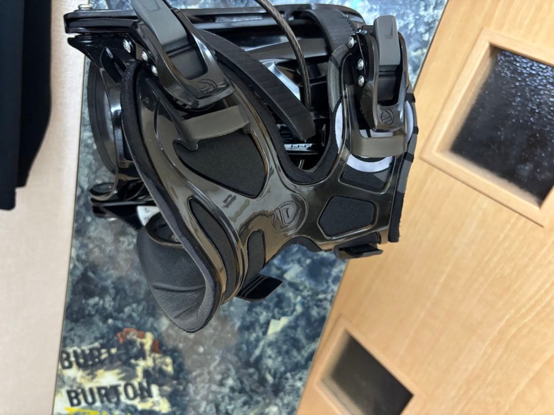 Burton スノーボード バインディング ケース付き