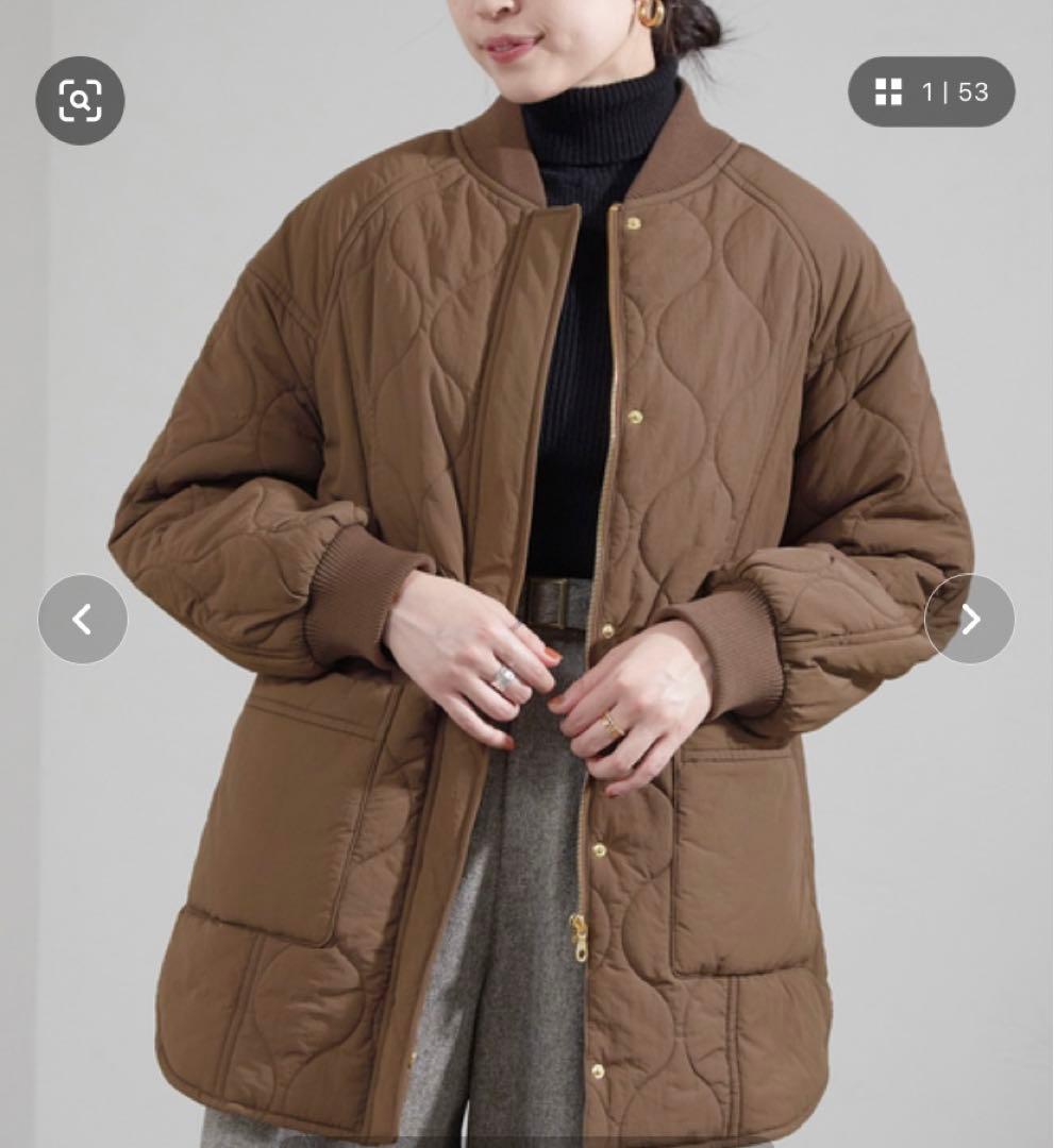 値下げセール中⭐︎リブ付き中綿ジャケット