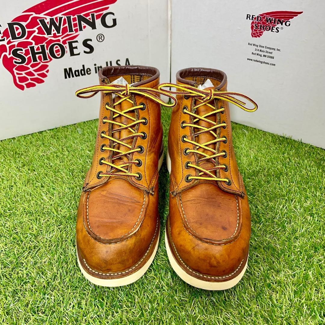 【安心品質0293】廃盤875レッドウイング7.5E送料無料ブーツREDWING