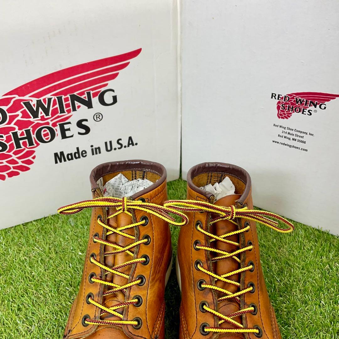 【安心品質0293】廃盤875レッドウイング7.5E送料無料ブーツREDWING