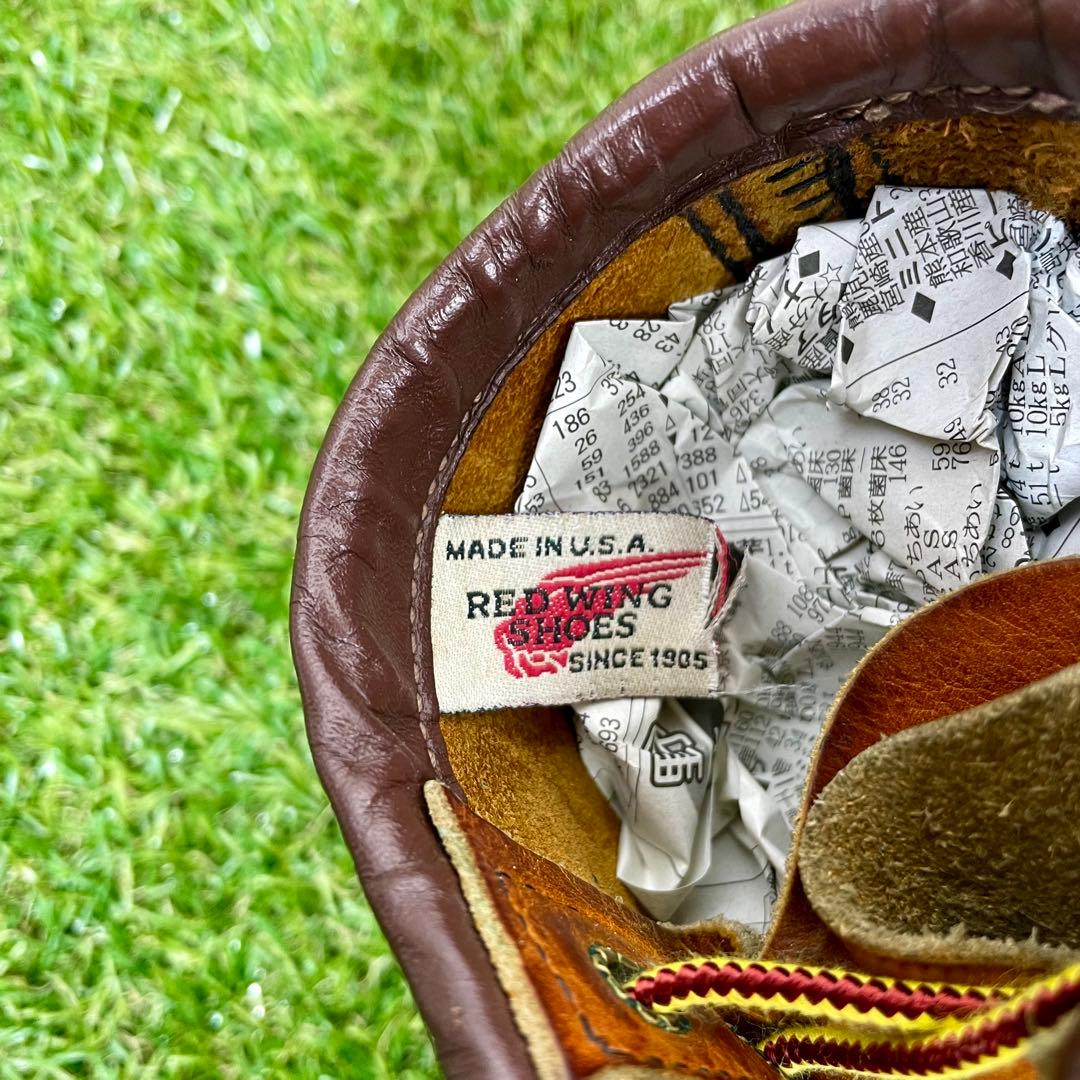 【安心品質0293】廃盤875レッドウイング7.5E送料無料ブーツREDWING