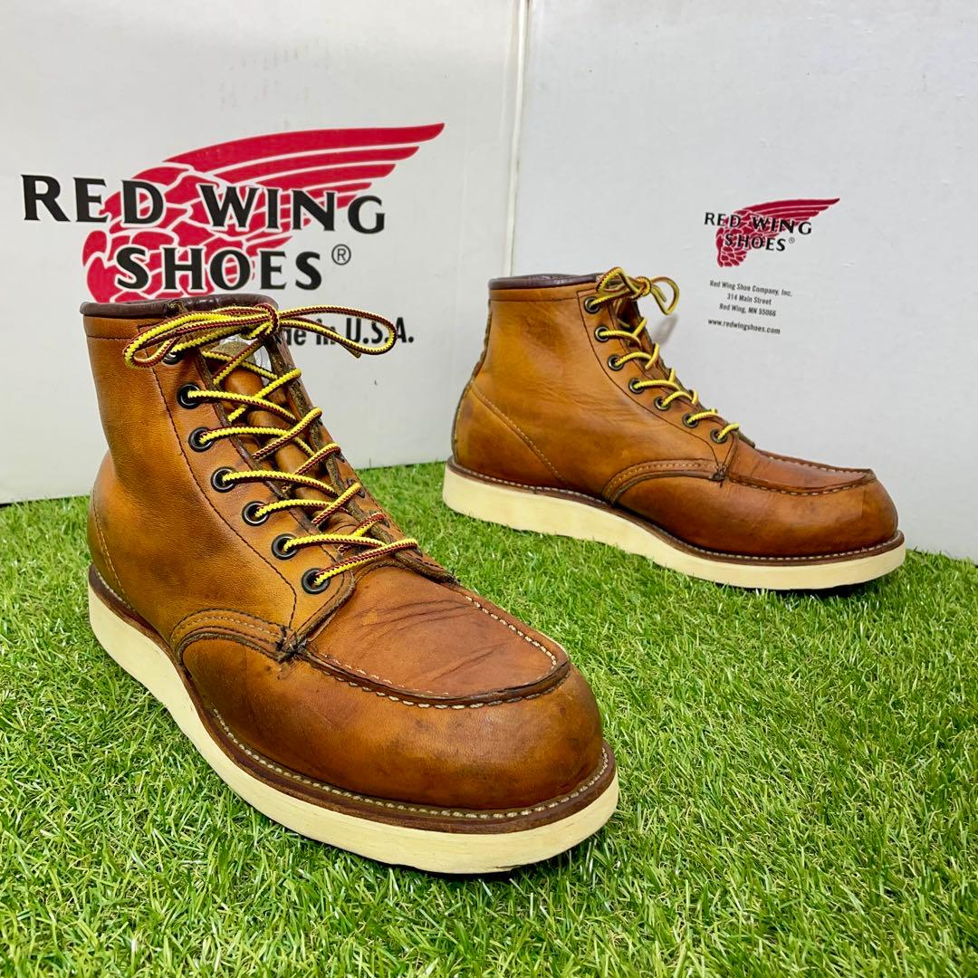 【安心品質0293】廃盤875レッドウイング7.5E送料無料ブーツREDWING